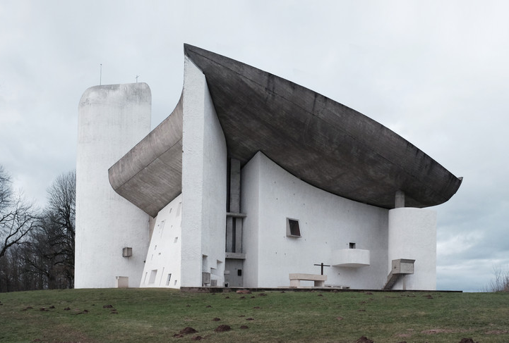 Notre Dame Du Haut Ronchamp France 1950-55