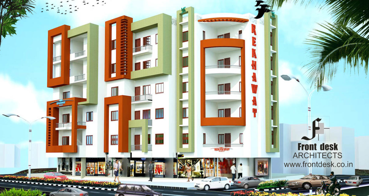 Rekhawat Regency , Nagaur : Contemporary Housing Project designed by Front Desk Architects