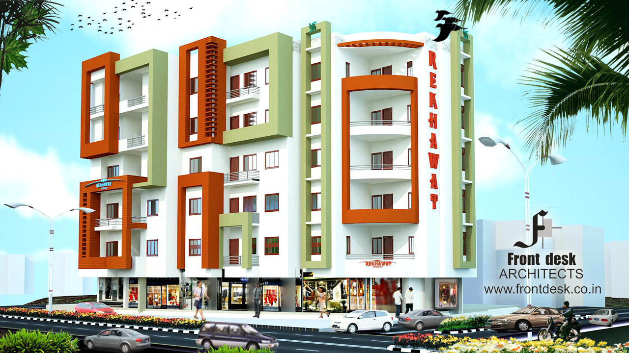 Rekhawat Regency , Nagaur : Contemporary Housing Project designed by Front Desk Architects