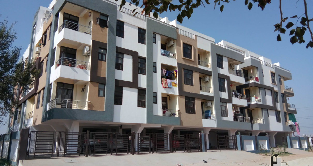 Shri Ratnam Emerald : Contemporary Housing Project designed by Front Desk Architects