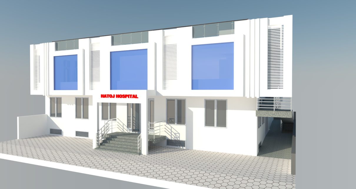 Hatoj hospital Designed by Front Desk Architects
