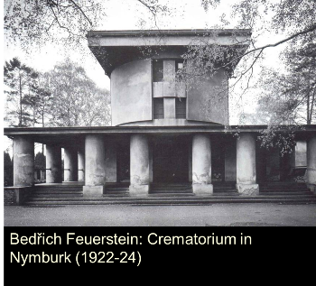 Bedřich Feuerstein: Crematorium in Nymburk 