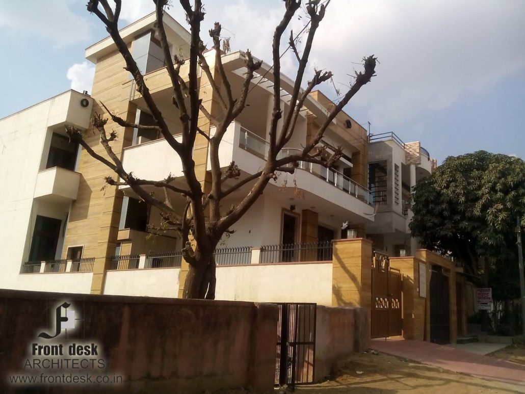 Residence at Ashish Vihar, RBI Colony , Jagatpura, Jaipur Designed By Front Desk Architects