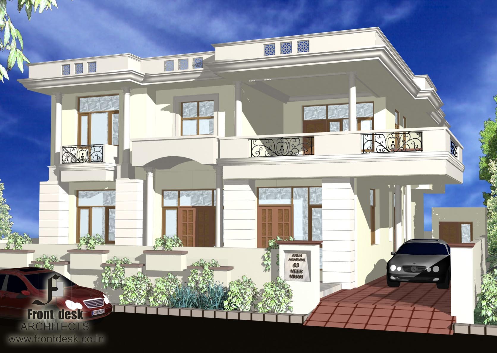 Residence at Plot no 63, Veer Vihar , Queens Road, jaipur