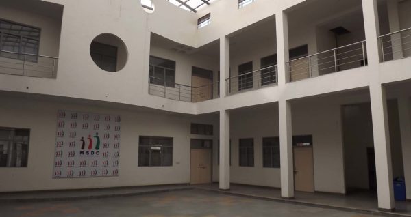 Courtyard at MSDC Jaipur, Institutional project by Front Desk Architects