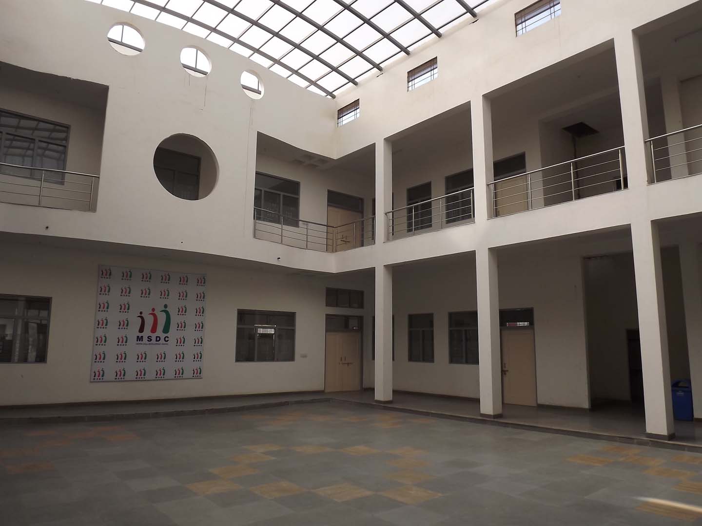 Courtyard at MSDC Jaipur, Institutional project by Front Desk Architects