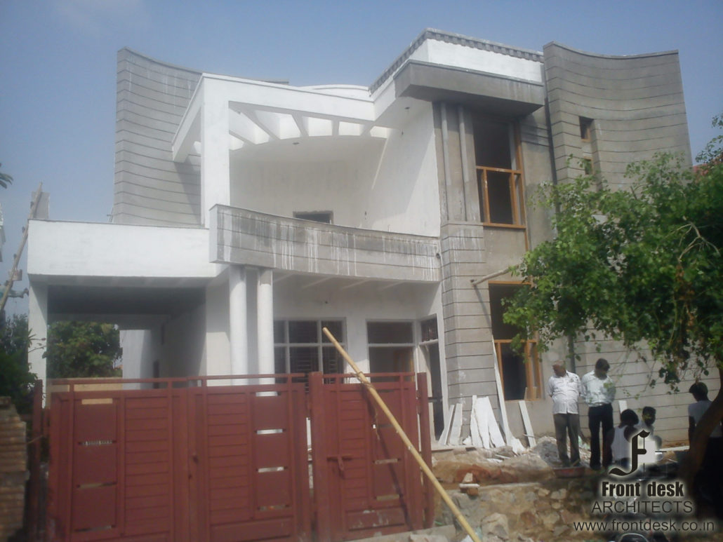 under construction Residence at plot no 3 Shalimar garden , Ajmer road, Jaipur
