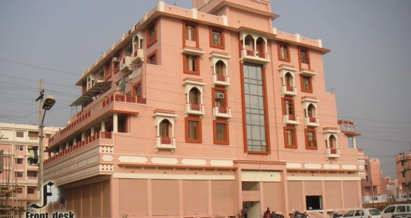 Krishna Tower Jaipur- Rajasthani design housing Project designed by Front Desk Architects