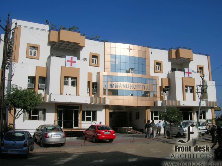 MANU HOSPITAL Jaipur designed by Front Desk Architects