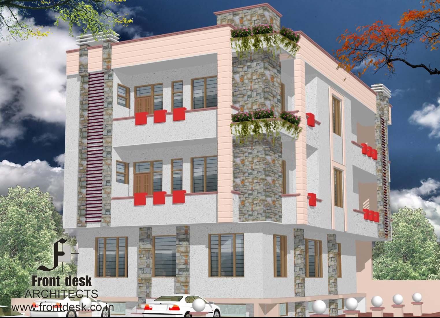 Residence cum office complex at Mozy colony Jaipur