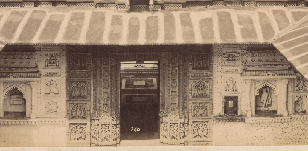 Sanghi ji jain mandir main gate sanganer in year 1850