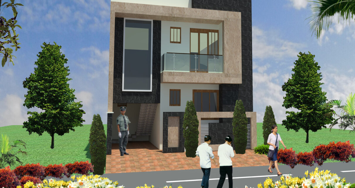 Shri Ram Vihar Villas Project designed by Front desk Architects Jaipur