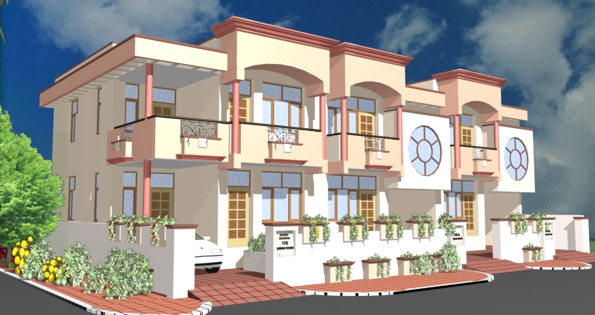 Swami Vihar Villa Designed by Front Desk Architects